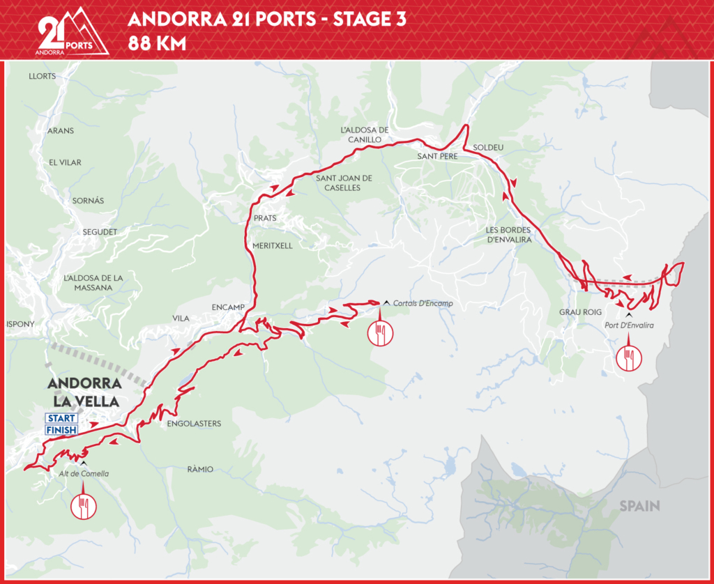 Andorra 21 Ports Stage 3 Map